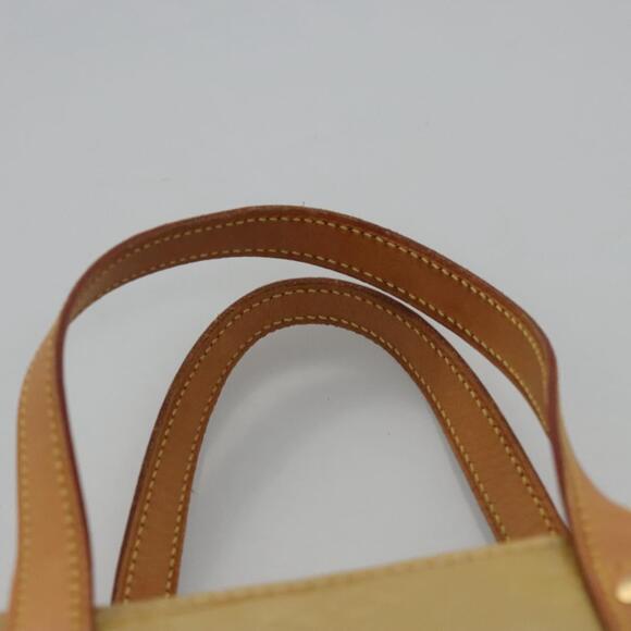 LOUIS VUITTON Monogram Vernis Reade MM Hand Bag Beige M91141 - Picture 8 of 16
